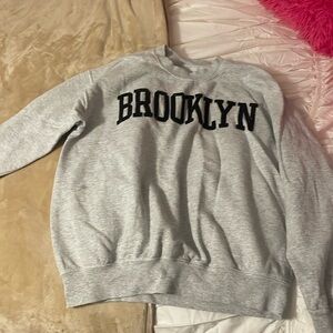 Light grey Brooklyn sweatshirt